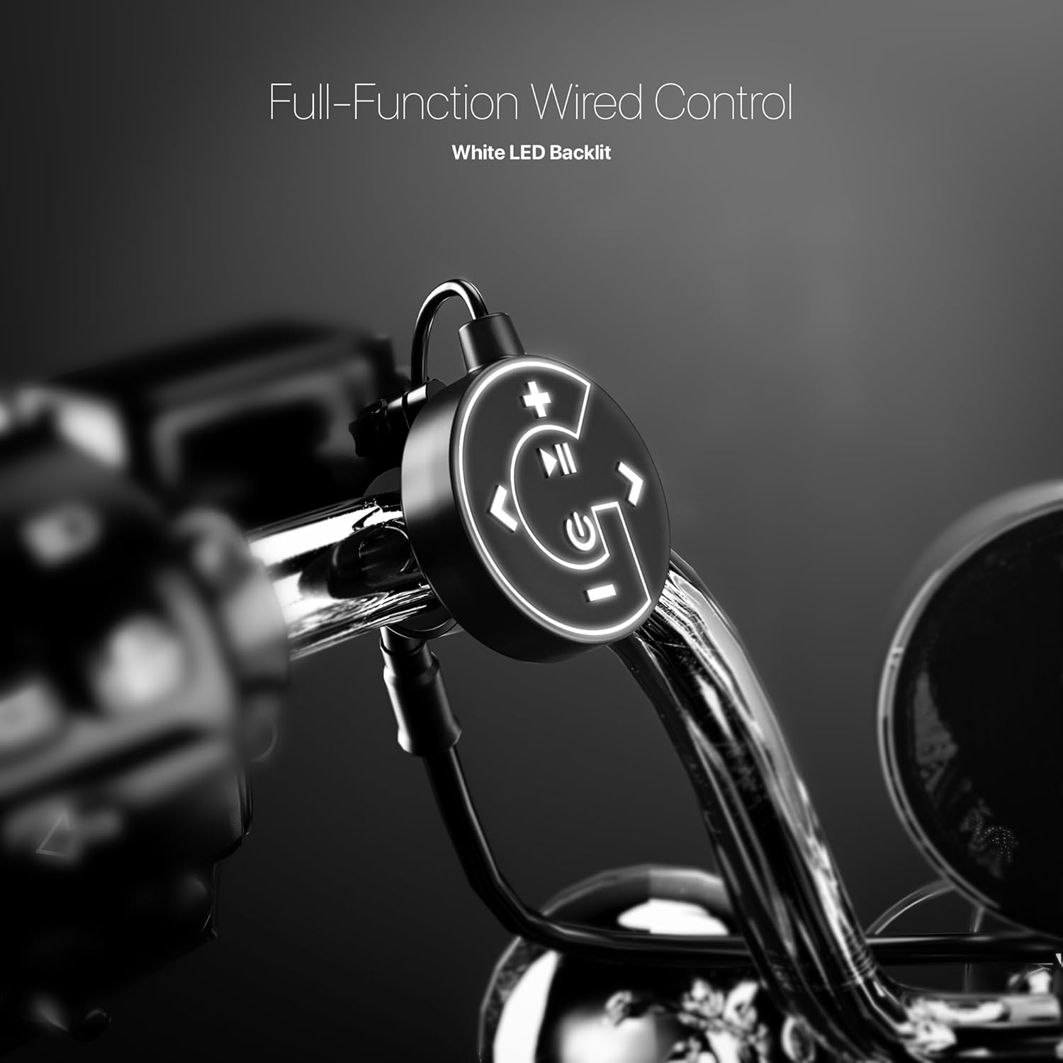 GoHawk Motorcycle Bluetooth Speakers | 4-Speaker Waterproof 4.1-Channel Amplifier Audio System w/ 4.25