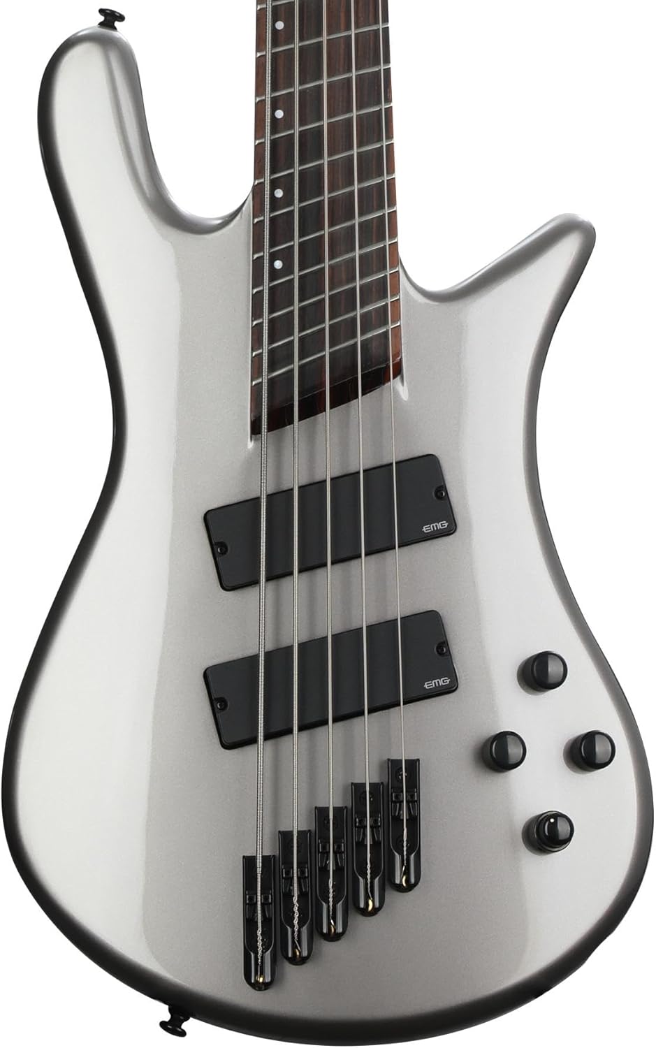 Spector NS Dimension High Performance 5 Multi-scale 5-string Bass Guitar - Gunmetal Gloss
