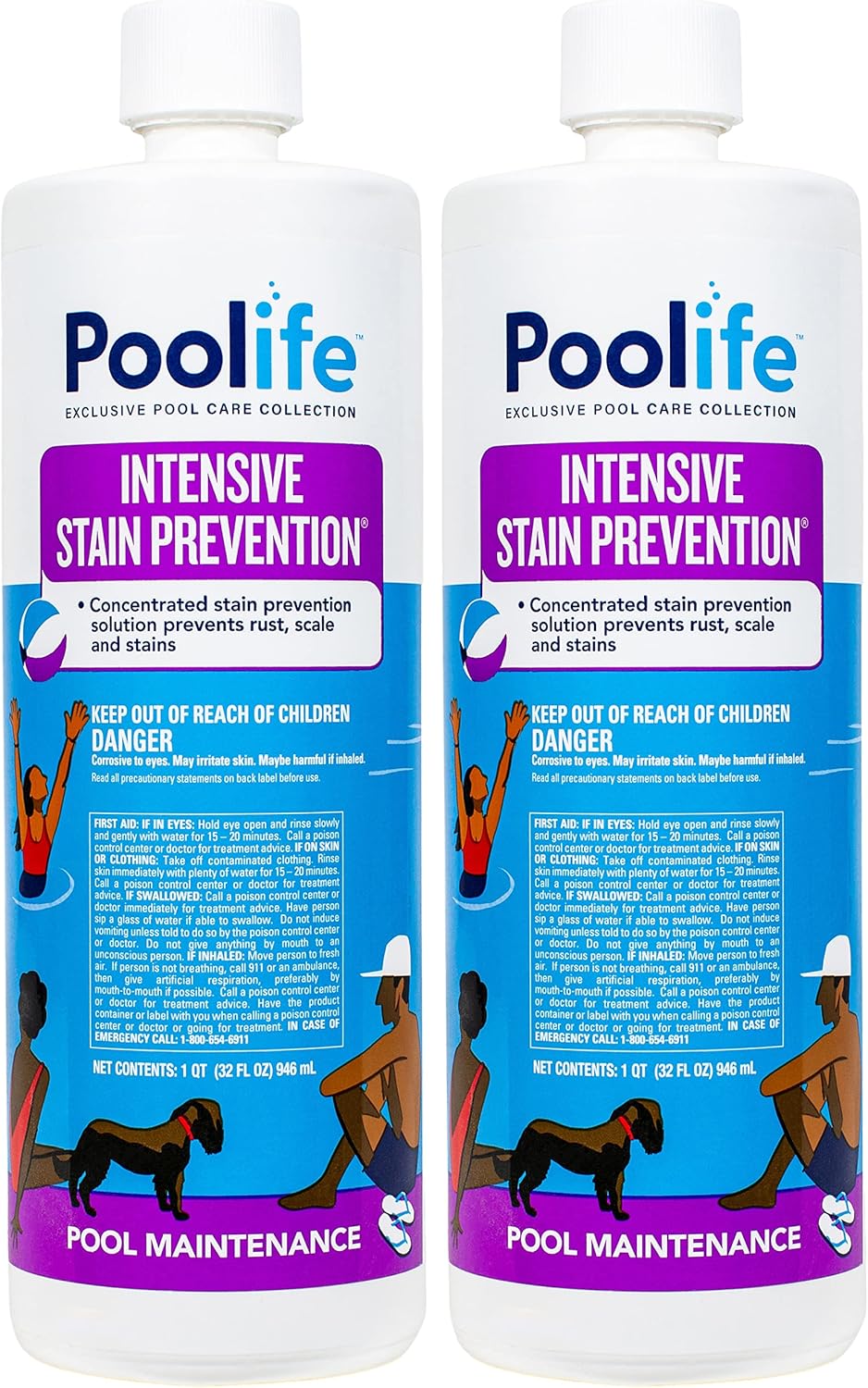poolife Intensive Stain Prevention (1 qt) (2 Pack)