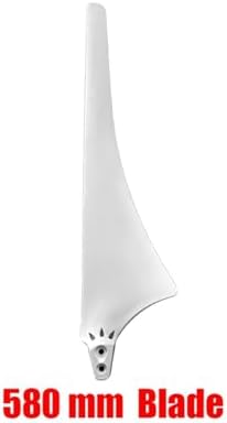 DIY Wind Turbine Blades 3-Pack with Hub & Cover, 580/630mm Accessories for 3-Blade Horizontal Wind Turbines & Small Windmills - Enhance Renewable Energy Projects