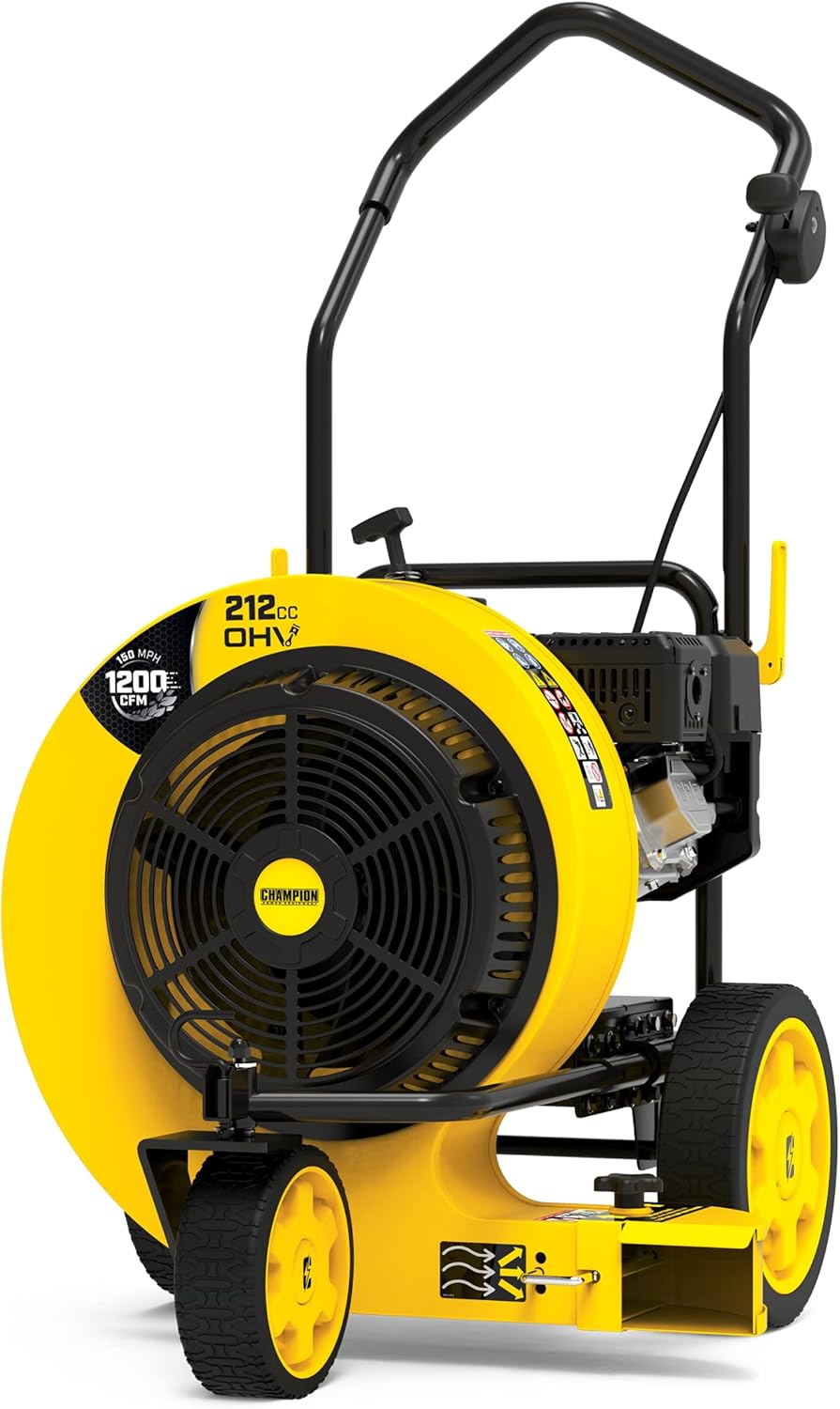 Champion Power Equipment 212cc 1200 CFM Walk Behind Leaf Blower