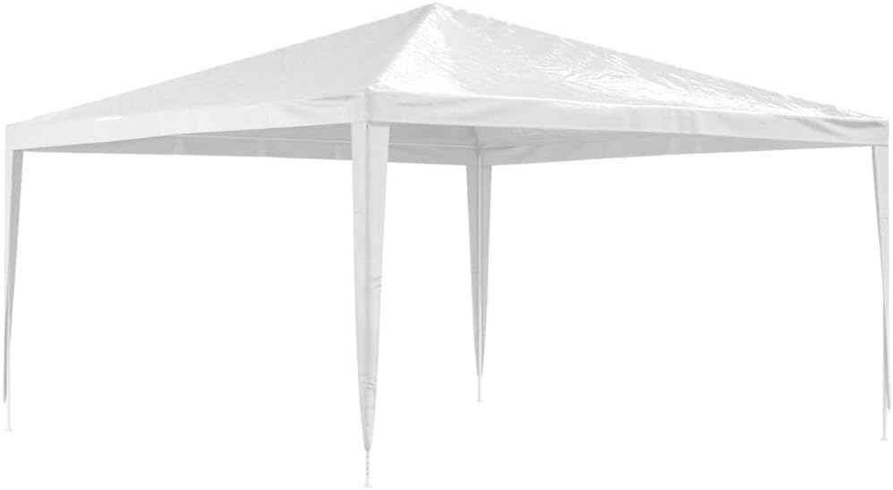 Party Tent 13.1'x13.1' White,Versatile and Stylish, Our Garden Gazebo Complements Any Outdoor Decor and Provides a Cozy Retreat for Guests. Outdoor Living, Patio Furniture & Accessories