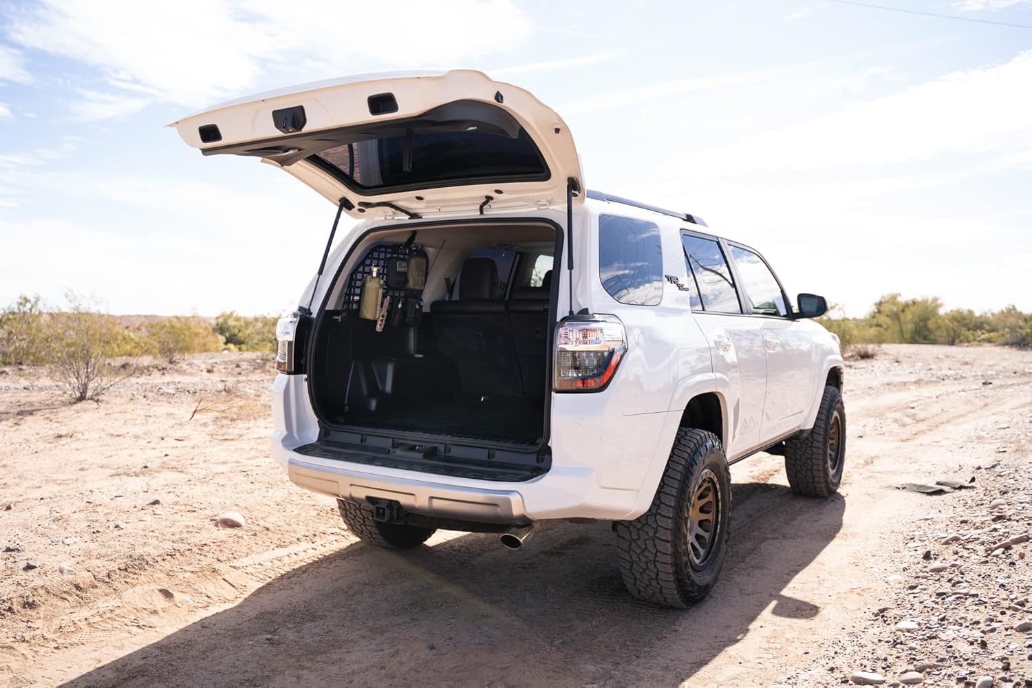 DV8 Offroad Rear Window Molle Panels for 2010-2024 Toyota 4Runner | Includes Passenger & Driver Side Panels | Mount Molle Bags, Med Kits, Tools, & Other Accessories | Rock Light Mounts
