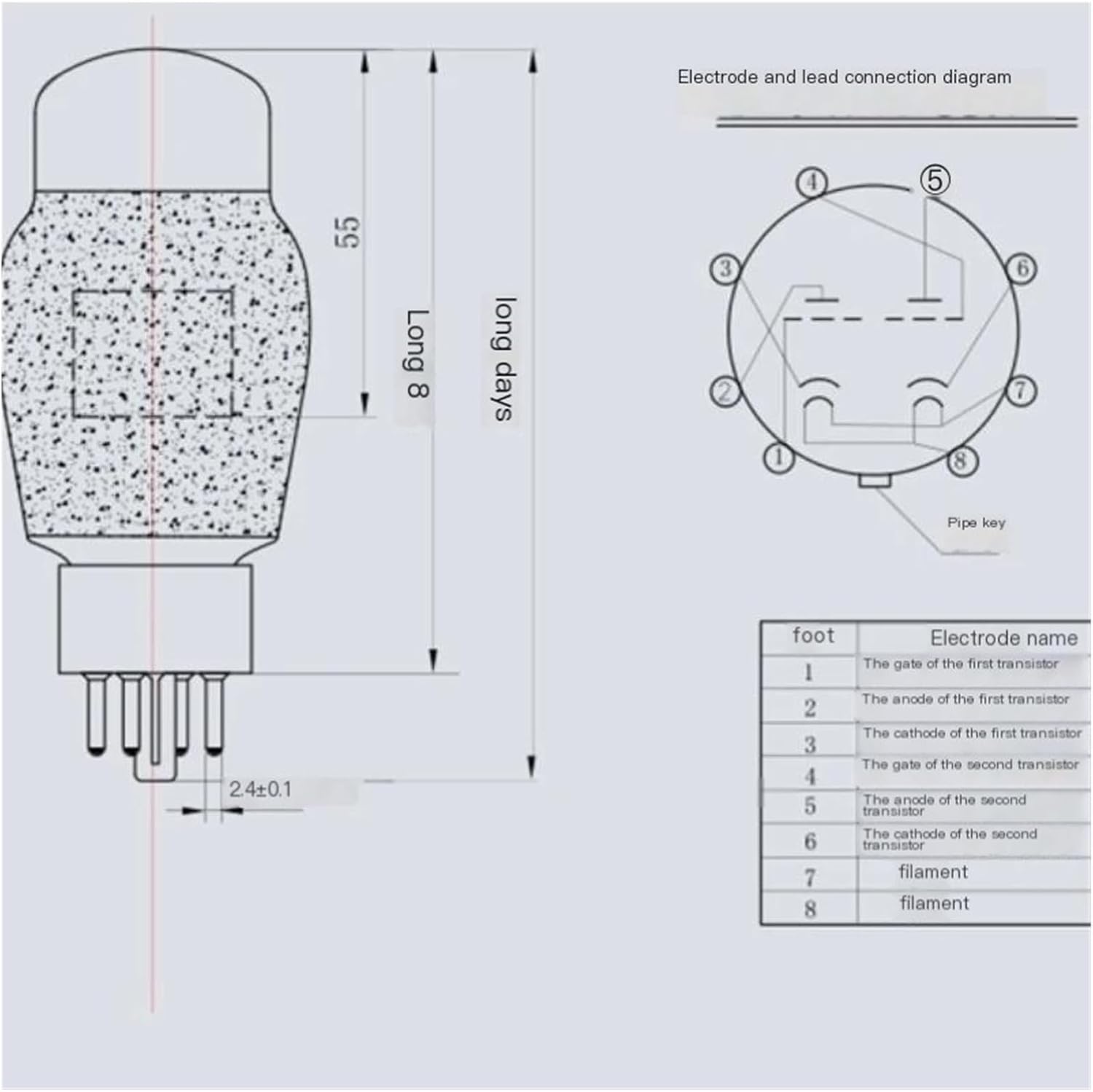 1/2/4PCS CV181-Z Vacuum Tube(1PCS)