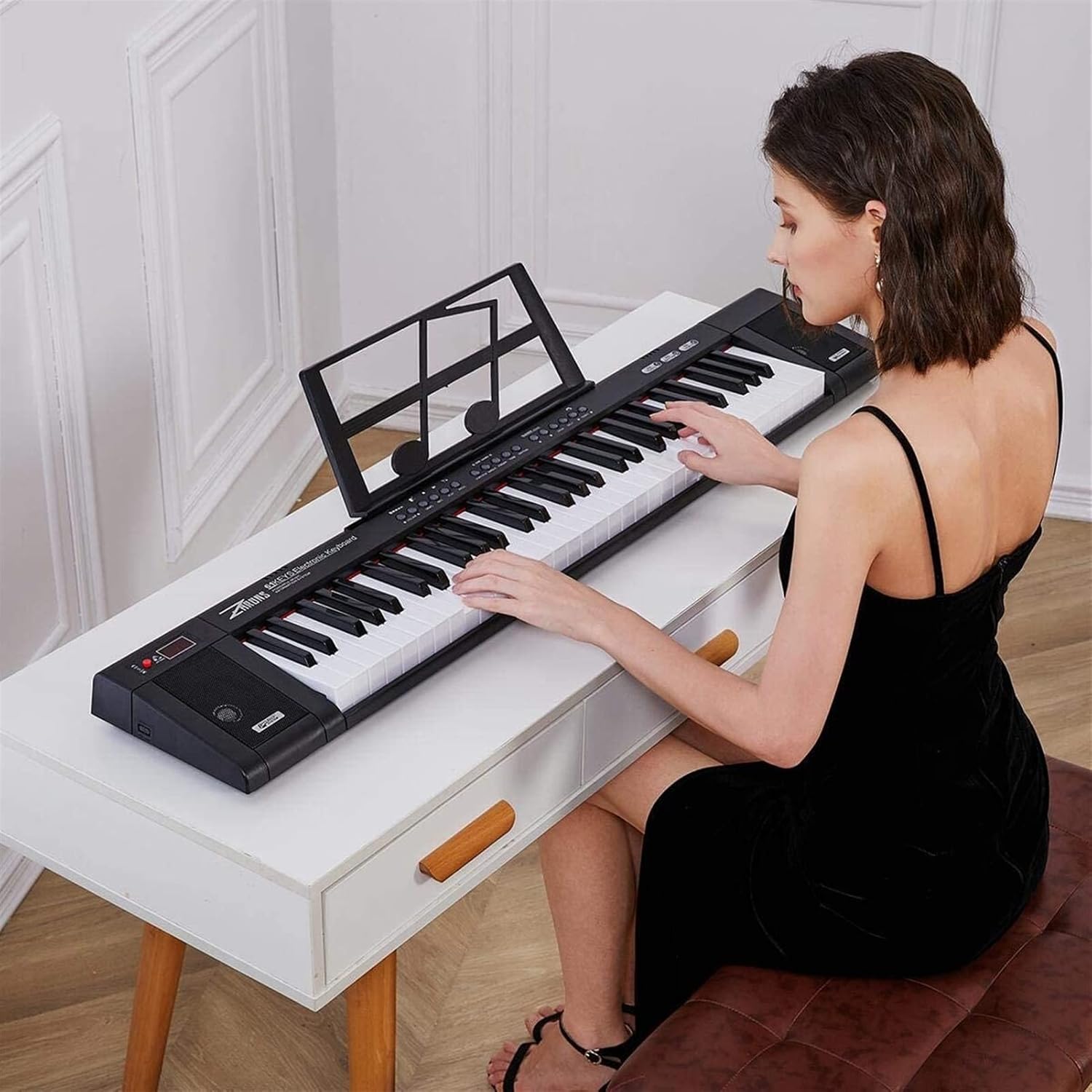 Keyboard Piano Digital Electronic Piano 61-Key Keyboard Music Piano Beginner Kit Music Synthesize Controller