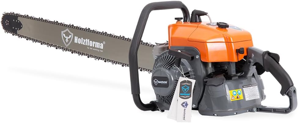 Farmertec 105cc Holzfforma G070 Gasoline Chain Saw Power Head With 36inch .404'' Guide Bar and Saw Chain