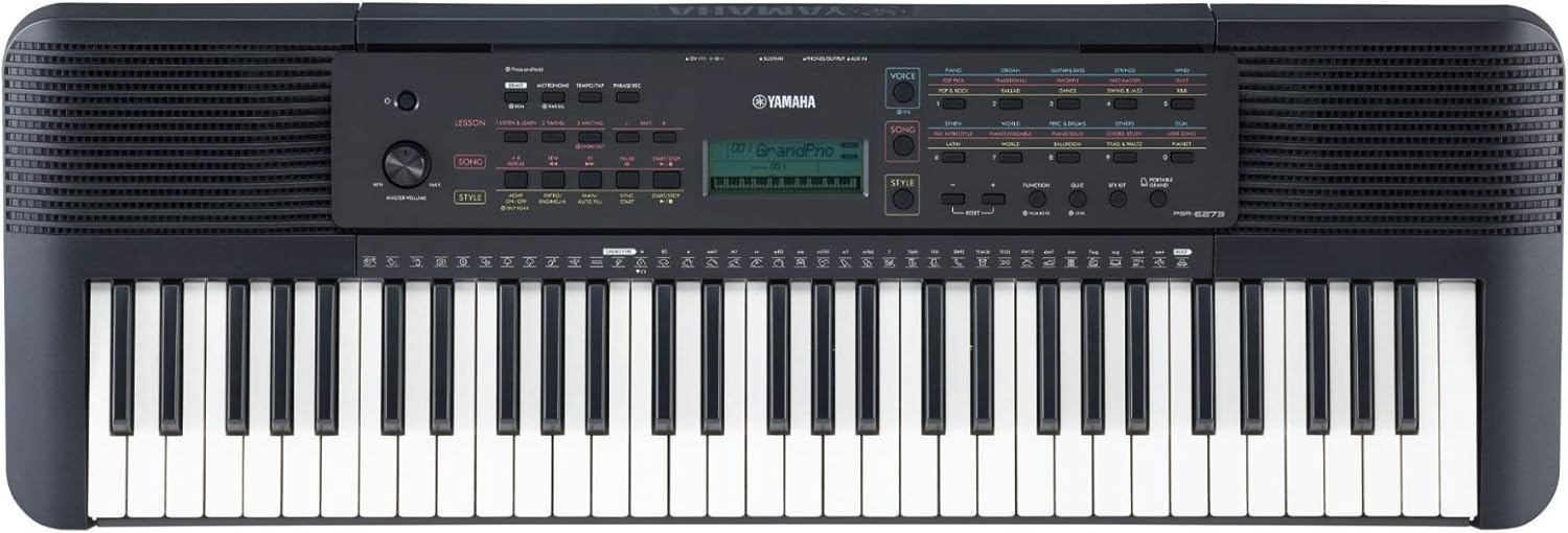 Yamaha, 61-Key PSR-E273 Portable Keyboard (Power Adapter Sold Separately)