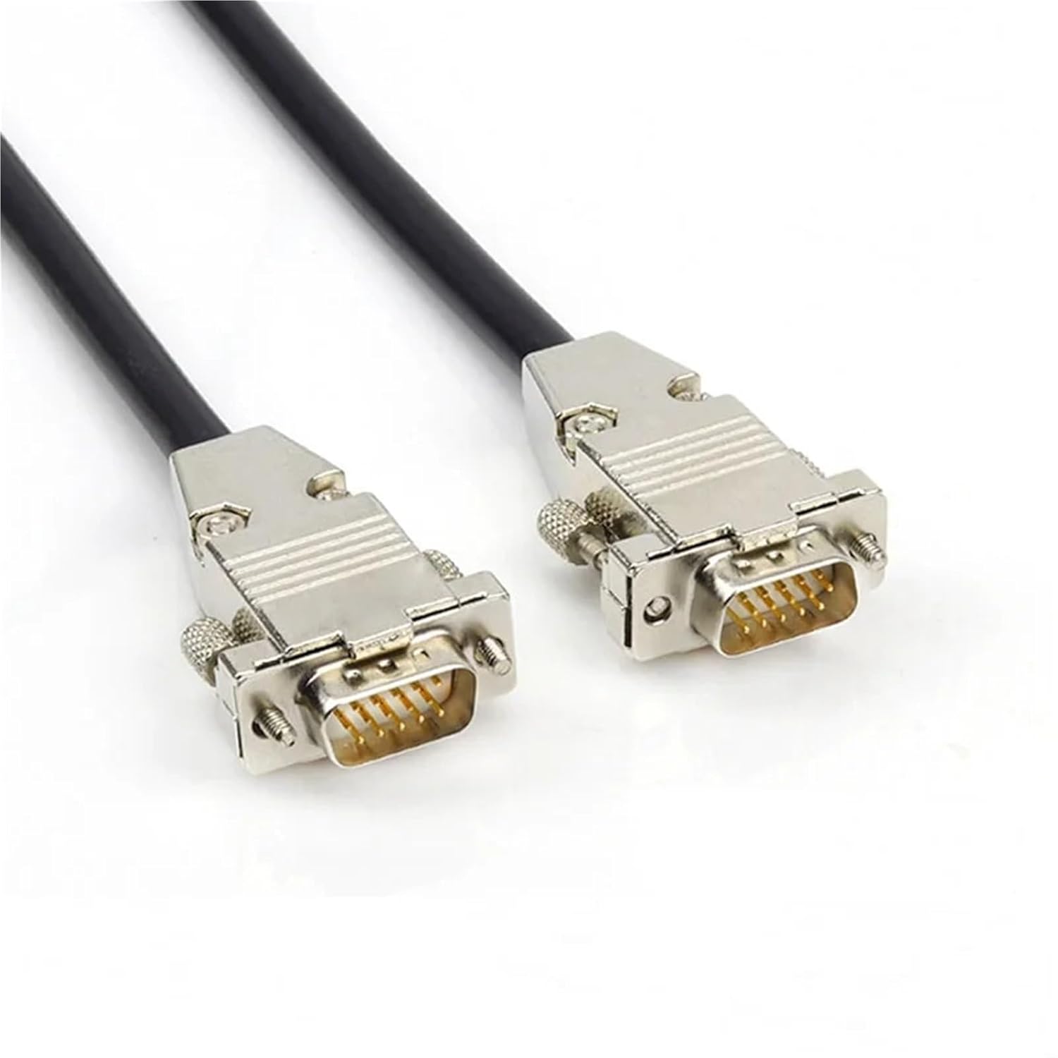 HDB15 to HDB15 Cable 3 Rows DB15 Pin Date Cable Male to Female Male to Male Female to Female M/F M/M F/F Serial Line OD 7mm(10m,Female to Female)