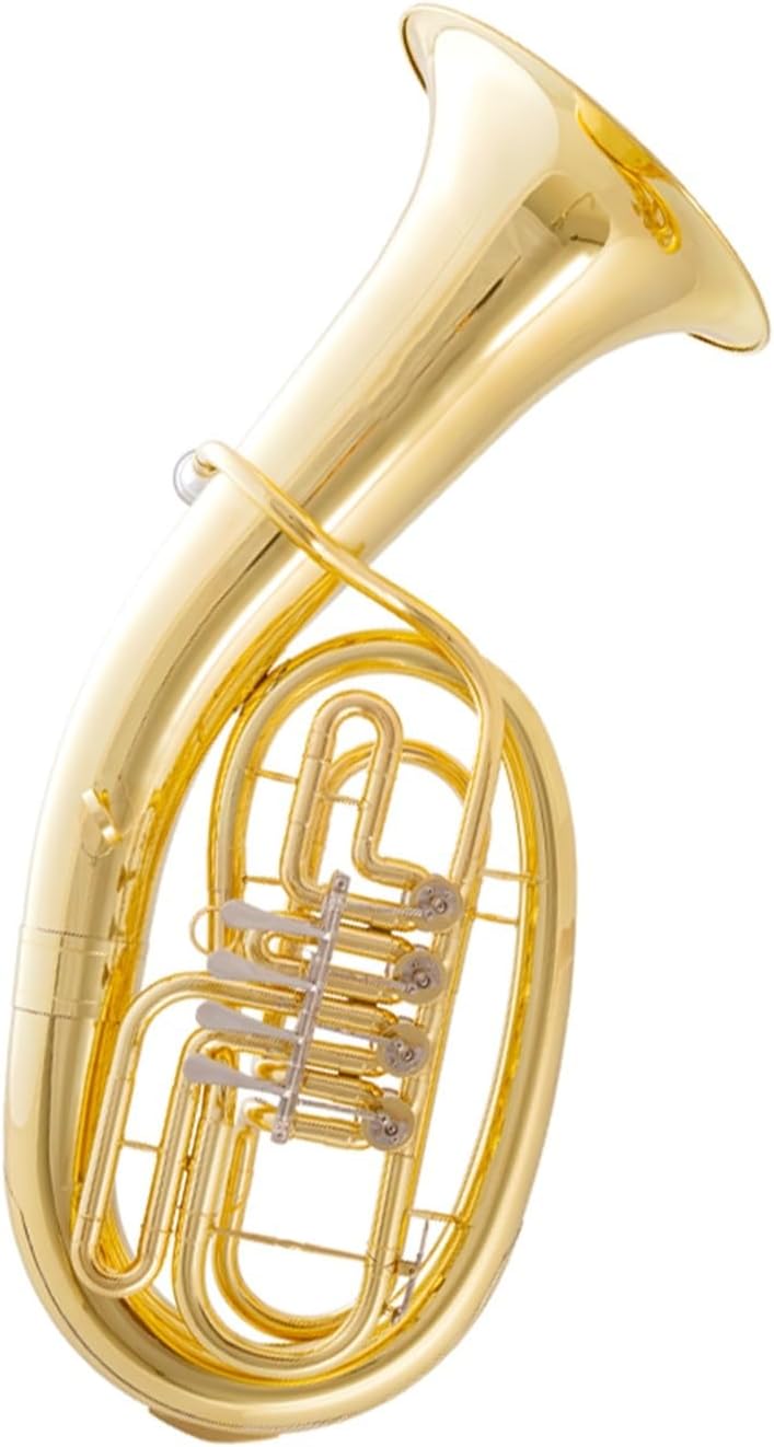 B Flat Major Four Key Euphonium All Yellow Practice For Professional Instruments Euphonium All-brass Instrument(2)