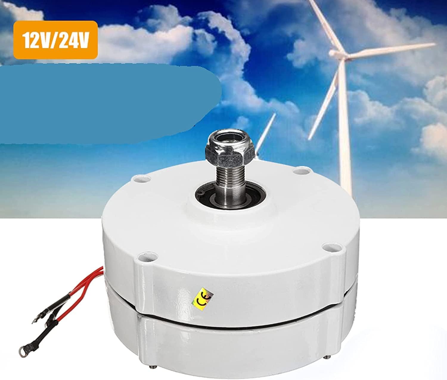 3 Phase Wind Turbine Generator,9000W 12V 24V 48V DIY Wind Turbine Blade Controller for Use in Vertical Or Horizontal Wind Turbines