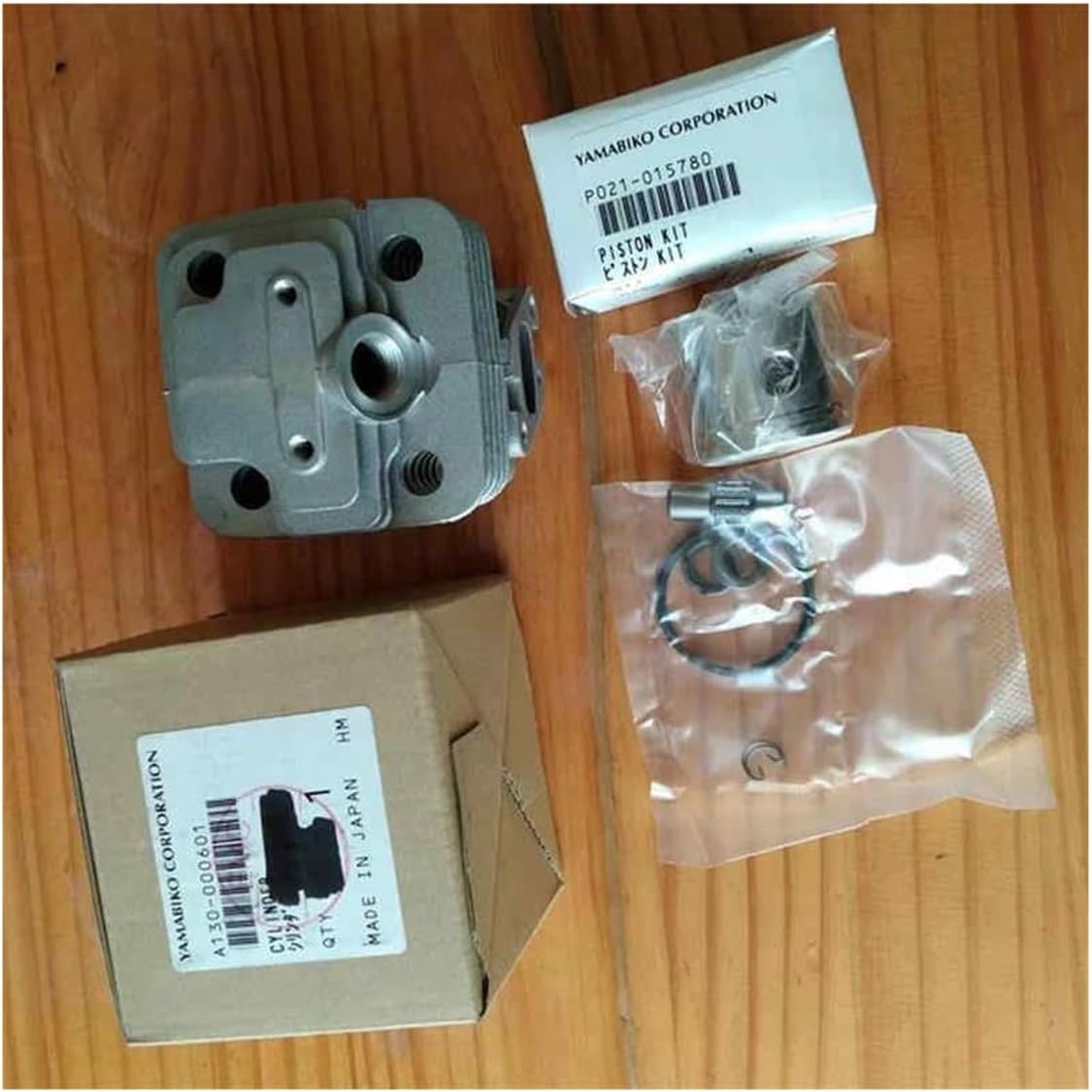 Patio, Lawn & Garden SRM-350ES Cylinder Piston KIT 38MM A130000601 for 340 3400 3605 350 Trimmer BRUSHCUTTER P021015780 Outdoor Powertool Parts & Accessories (Color : Original Cyl. Assy)