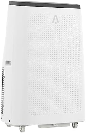 BLACK+WHITE 14000 BTU Portable Air Conditioner, 3-in-1 Portable AC with Fan & Dehumidifier, Quiet Sleep Mode