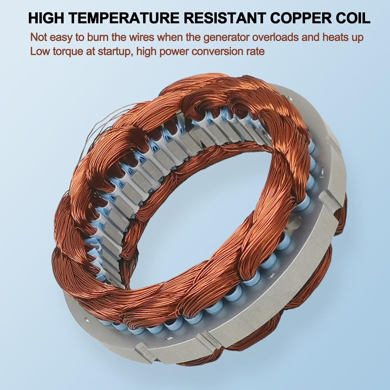 Home Wind Turbine Generator, Small Vertical Shaft 24v Wind Turbine Generator, 5 Nylon Fiber Blades, Magnetically Suspended Generator, for Anywhere Electricity is Needed(200w)