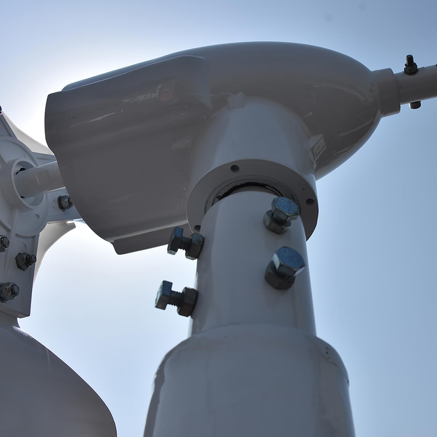 3KW Wind Turbine Generator Kit 3000W 24V with 3 Blades with MPPT Charge Controller Wind Power Generator Windmill for Hybrid Solar Wind System