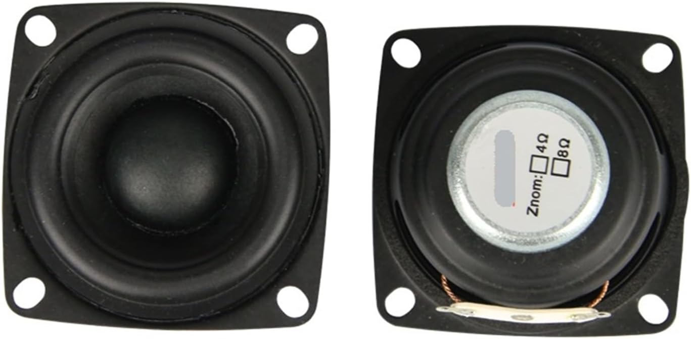 2PC 2 inch 4OHM 12W Full Range Speakers Magnetic NdFeB High-Power Alto Treble Vocal Sound Desktop PC Speaker DIY 4ohms