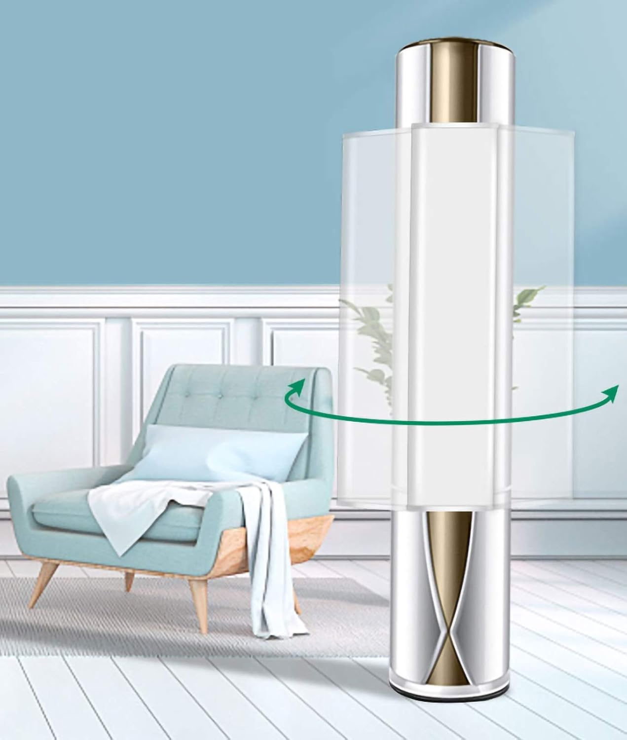 Air conditioner windshield Household Items Vertical Cylindrical Air Conditioner Deflector, Cool and Windless Universal Cabinet Air Conditioner Hood Guide Air, Office Air Conditioning Angle Adjust