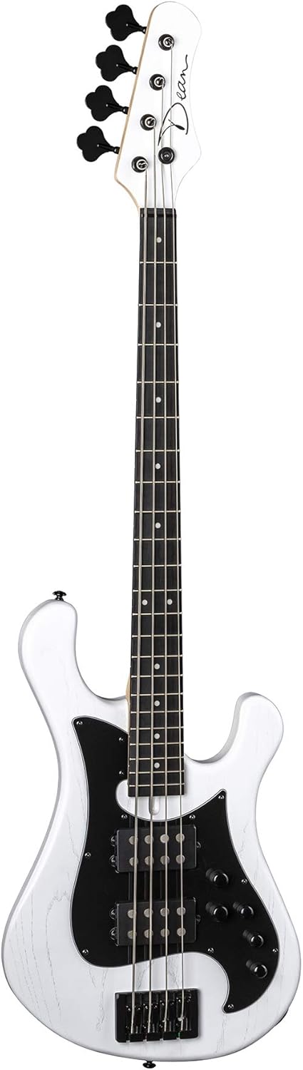 Dean Hillsboro Select White Satin 4 String Bass Guitarl, HB SEL SWH