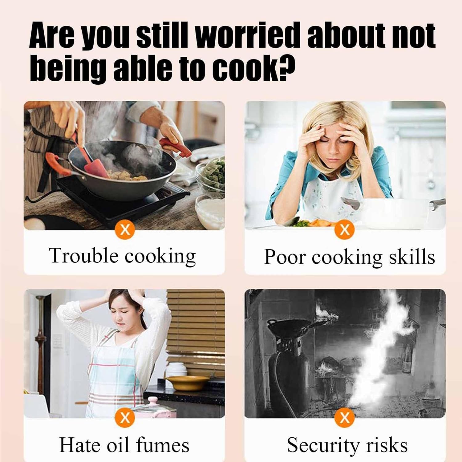 Drum Cooking Machine, Portable Automatic Cooking Machine, Commercial Food Processor, Suitable for Schools, Companies (220V)