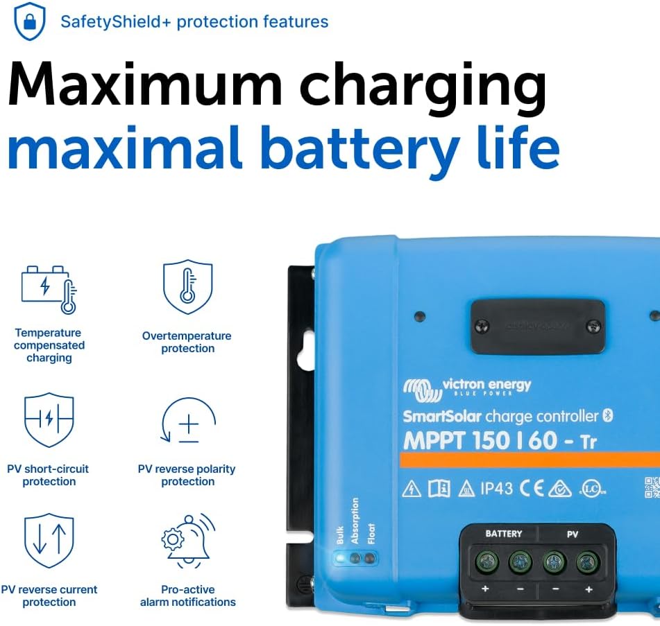 Victron SmartSolar Charge Controller (150V 60A Tr)