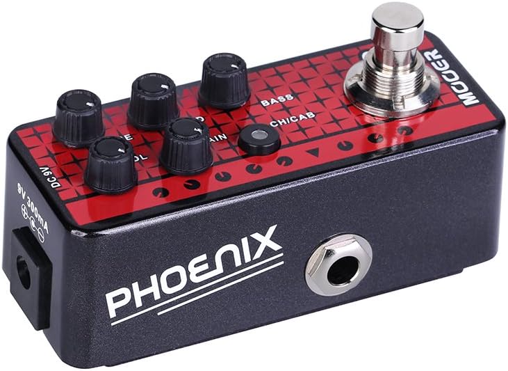 MOOER Micro Preamp 016 Phoenix Digital Guitar Amp Modelling Pedal
