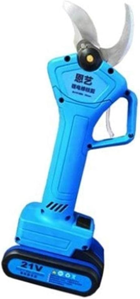 Professional Electric Pruning Shears 21V 1500W Rechargeable Electric Pruning Scissors 2 Battery Pruning Shears Garden Pruner Secateur Branch