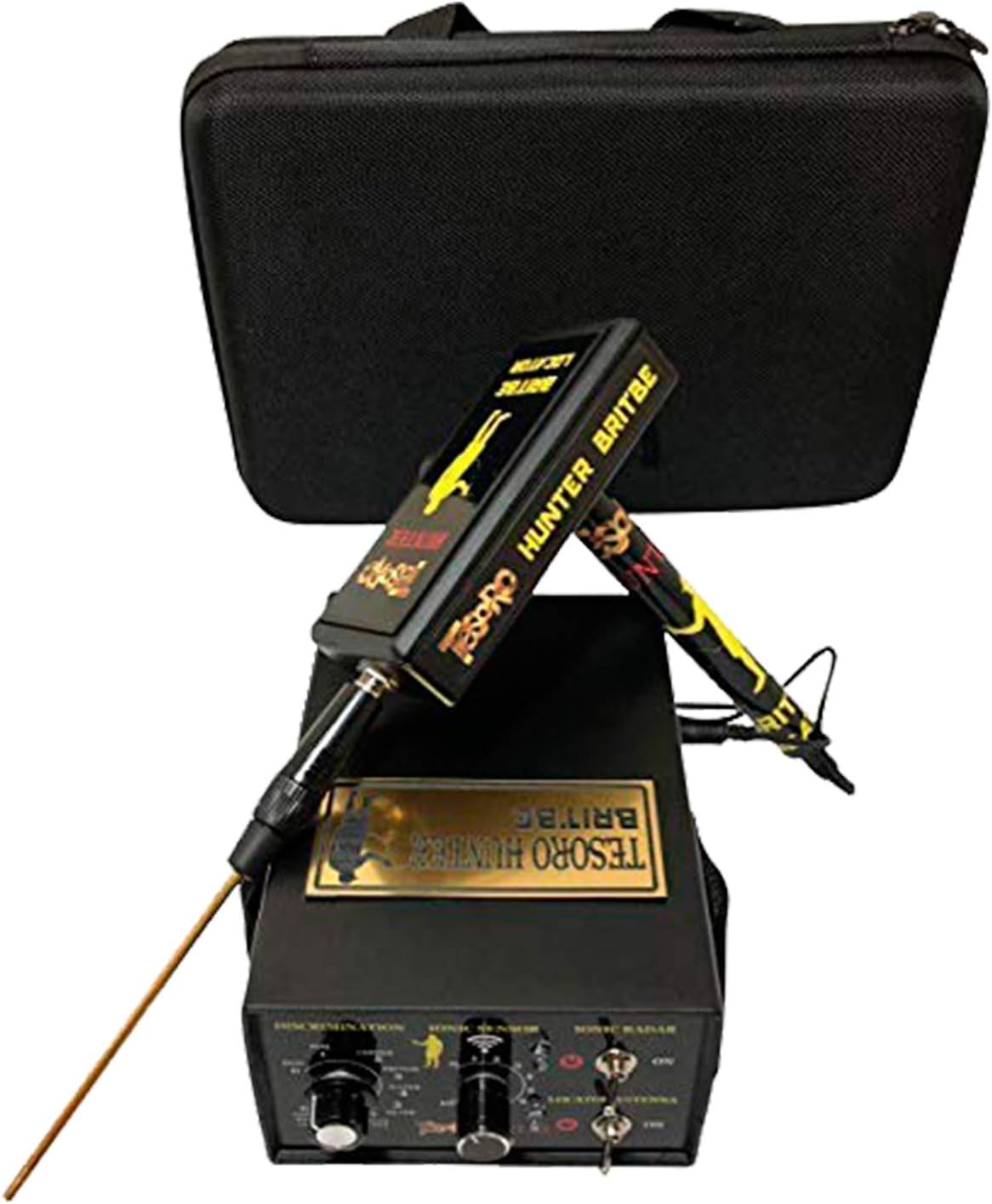 Tesoro Hunter Long Range Metal Detector - Ionic System Detection- Professional Metal Detection for Gold and Silver