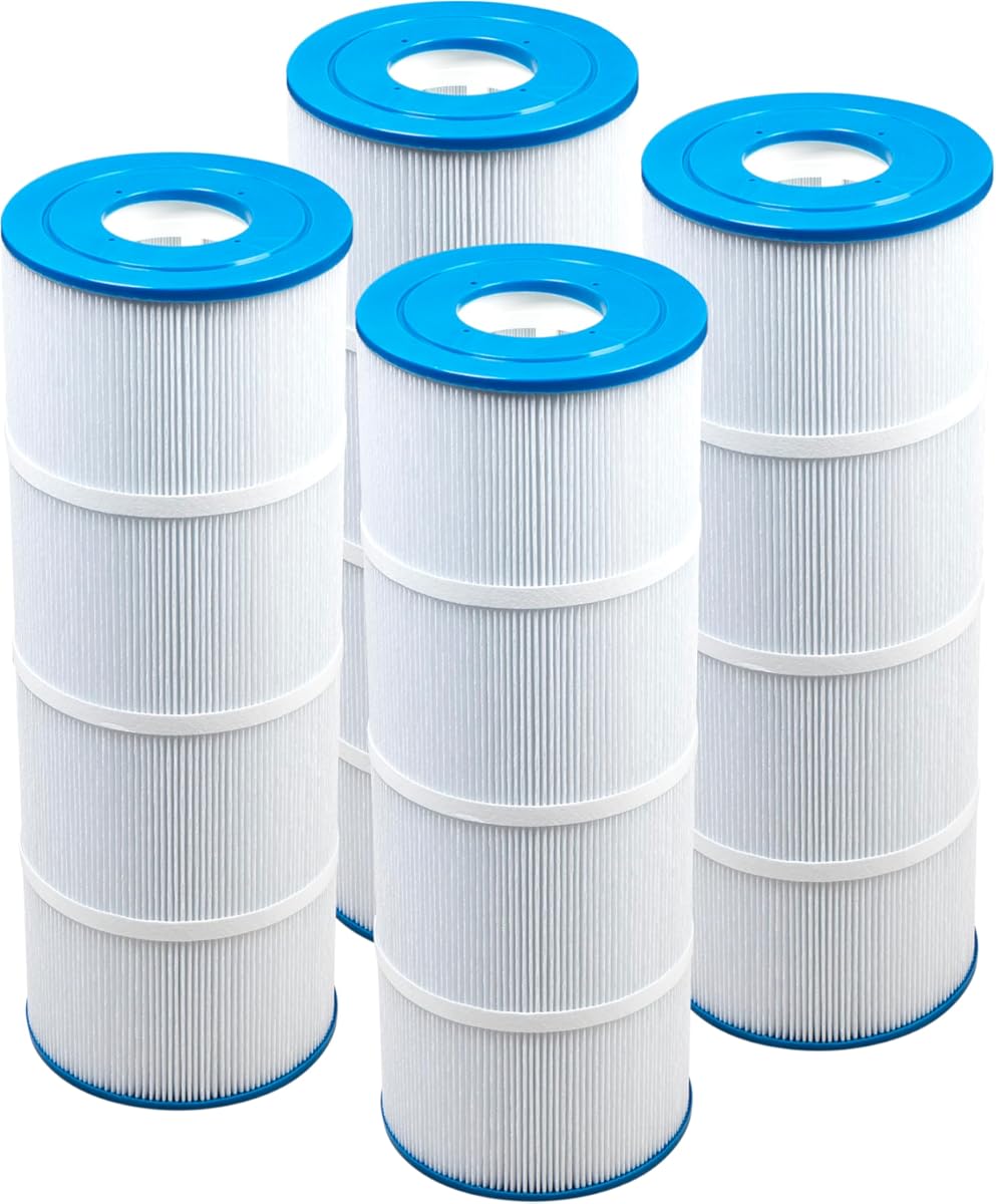 PA81 Pool Filter Cartridge Compatible with Hayward SwimClaer C3030, C3025,C580E,C3020,Ultral-A3,Unicel C-7483,Filbur FC-1225, FC-6425,324 sq.ft.Cartridge,4 Pack