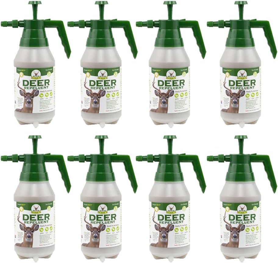 Bobbex B550170 Ready to Use Deer Repellent with E-Z Pump Sprayer, 48-Ounce - 8 Case Pack