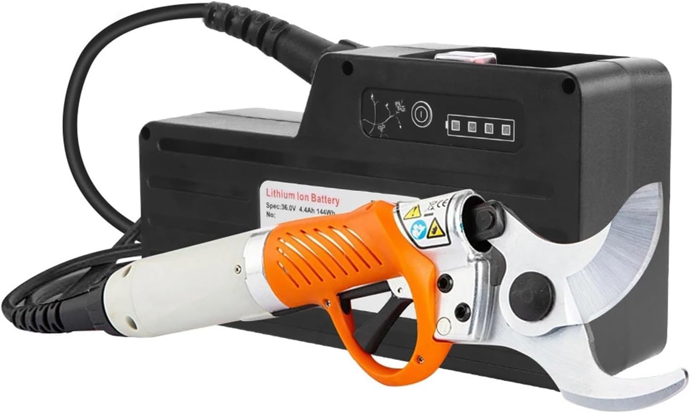 4.5cm Electric Pruner Shears 450W 4400mah Lithium Battery Orchard Scissors or Blade Parts Electric Pruning Shear Garden Tools