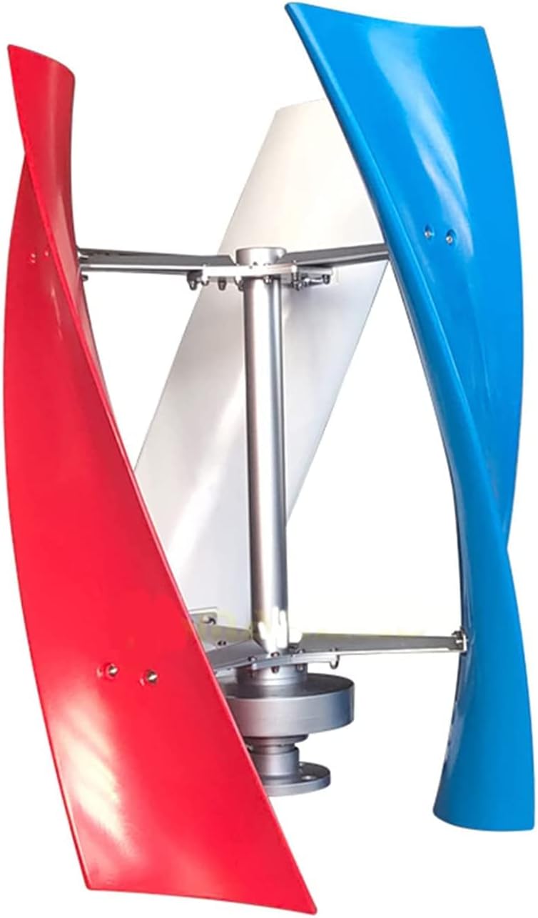 12000W Vertical Magnetic Levitation Wind Power Turbine Generator, 12V-220V 3-Blade Wind Turbine with Waterproof Charge Controller for Home Or Camping