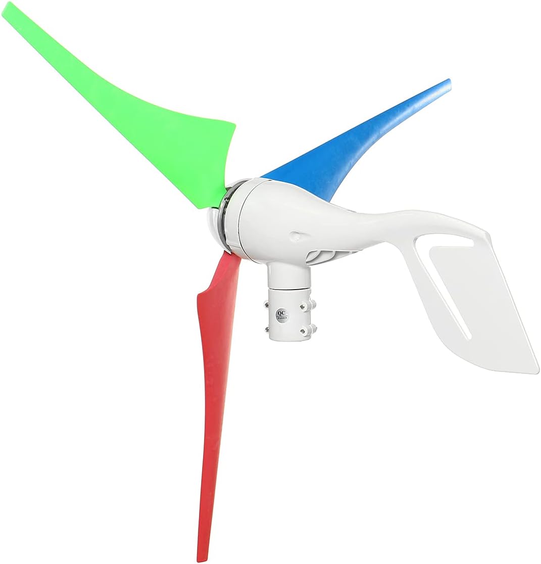 9000W Vertical Axis Wind Turbines Generator Lantern 12V 24V 3 Blades Motor Kit for Home Hybrids Streetlight Use Electromagnetic