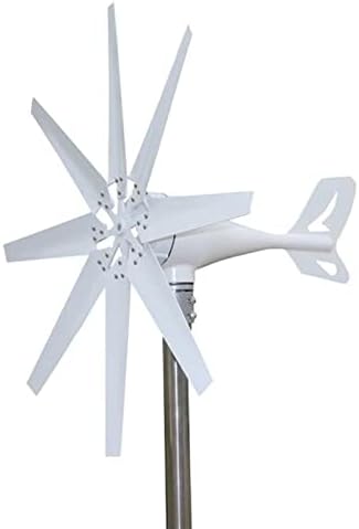 12000W Wind Turbine Generator Kit - 12V-220V Wind Power System with MPPT Controller, 8-Blade Design for Home, Farm, RV - Eco-Friendly Renewable Energy Solution