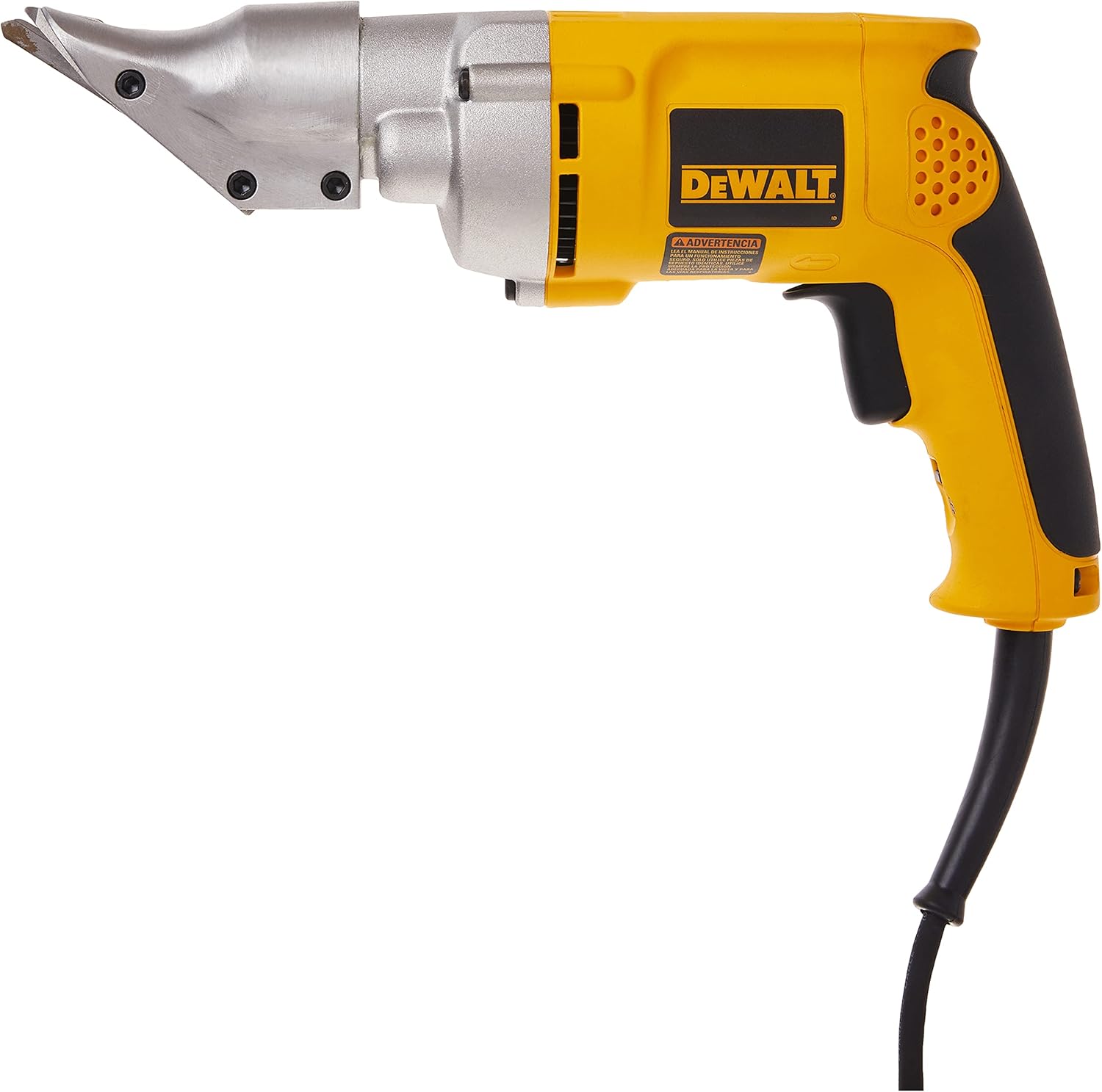 DEWALT Metal Shear, Swivel Head, 18GA (DW890) , Yellow