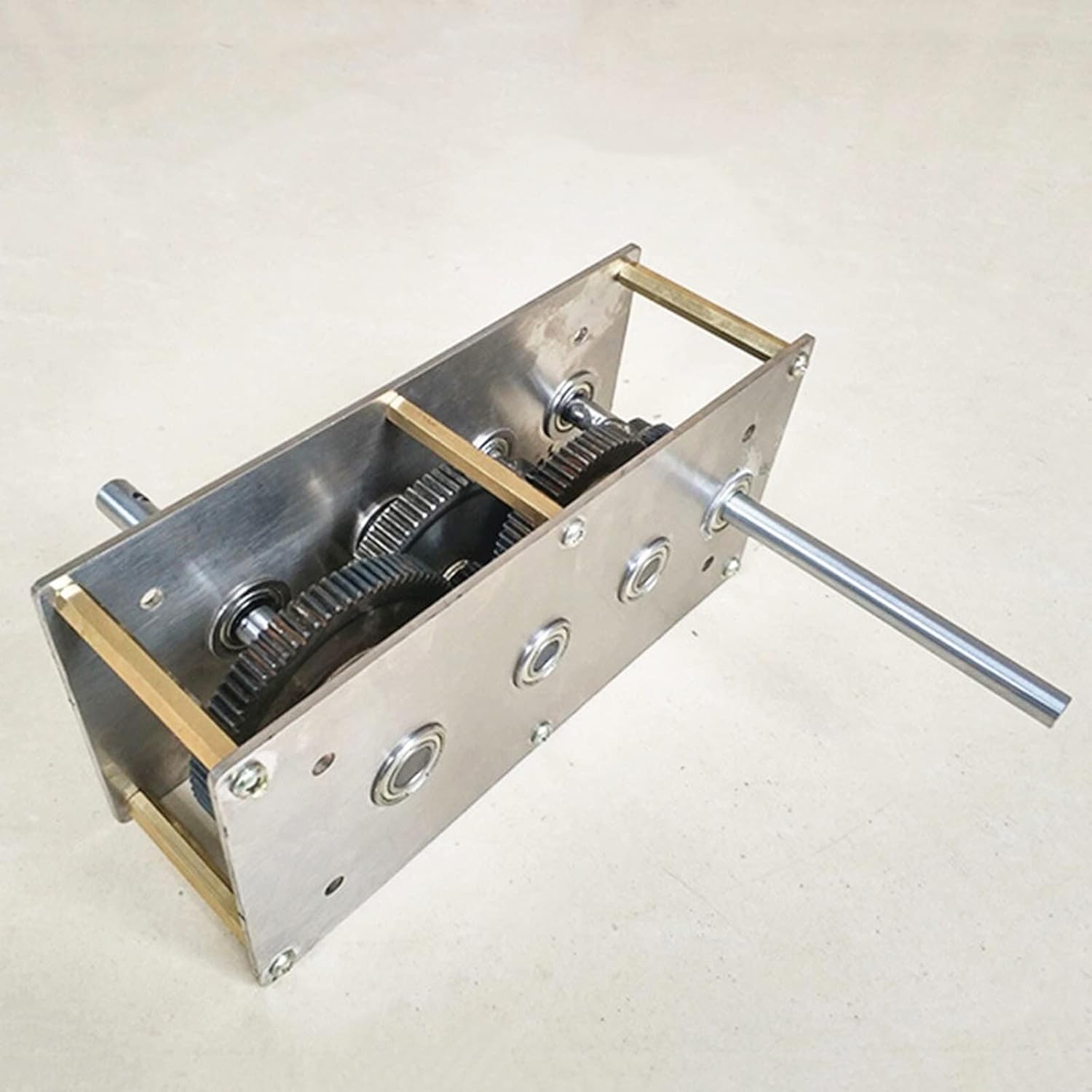 Hand Generator Gear Box Wind Hydraulic Transmission DIY Hand Generator Gear Set Gearbox (Color : 1：42)