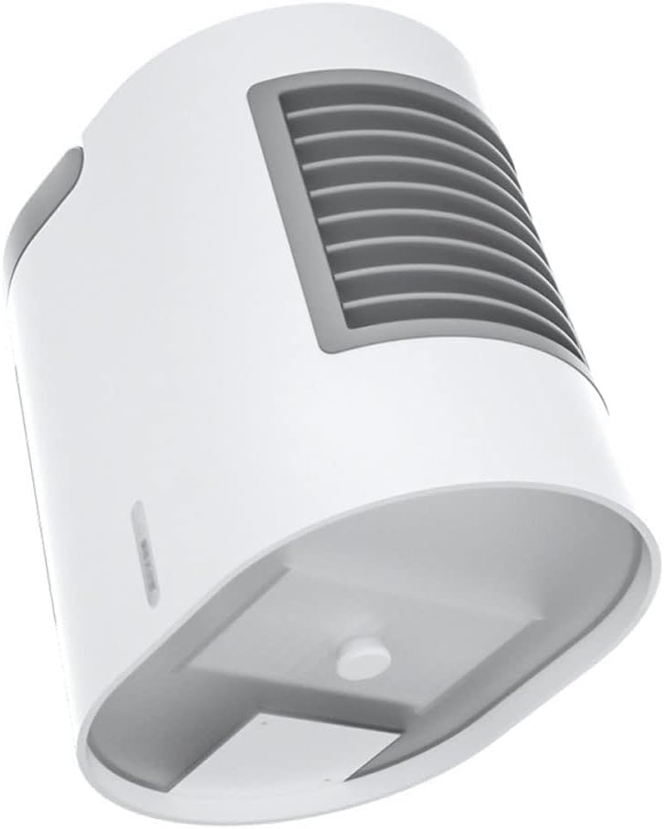 Mini Air Conditioner, Evaporative Air Cooler, USB Powered Mini Cooler w/Humidifier, 3 Speeds, Desktop Portable Air Conditioners for Room/Office/Car (Color : Blue)