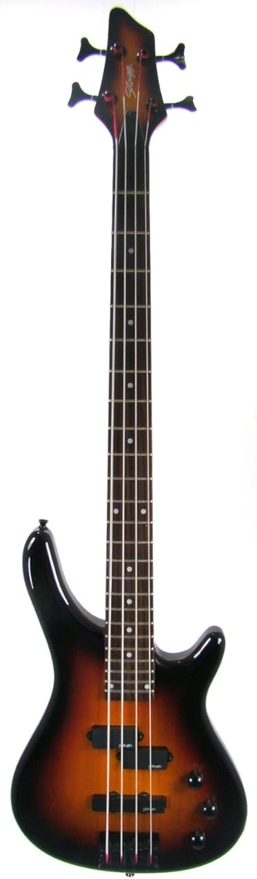 Stagg BC300 4-String Fusion Electric Bass Guitar - Sunburst