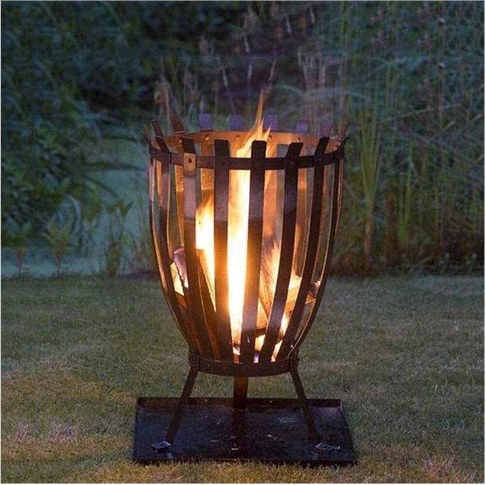 Fire Pits Outdoor Wood Burning Cast Iron Fire Pit