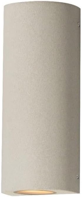 ET2 Pilar 14W 2 LED Outdoor Wall Mount with Sandstone Finish