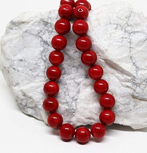 red coral plain round beads 11-12mm strand/beads for jewelry making beading craft suuplies jewelry supply