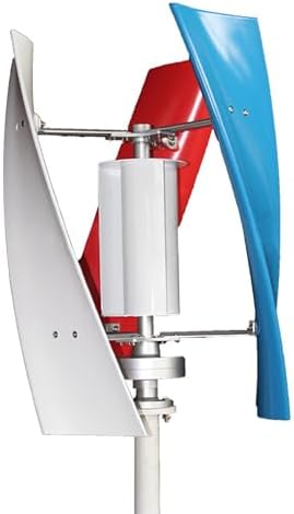 100W Vertical Wind Generator Kit for Home & Camping - Quiet 3-Blade Turbine with MPPT Charge Controller for 12V/24V/48V Power Solutions