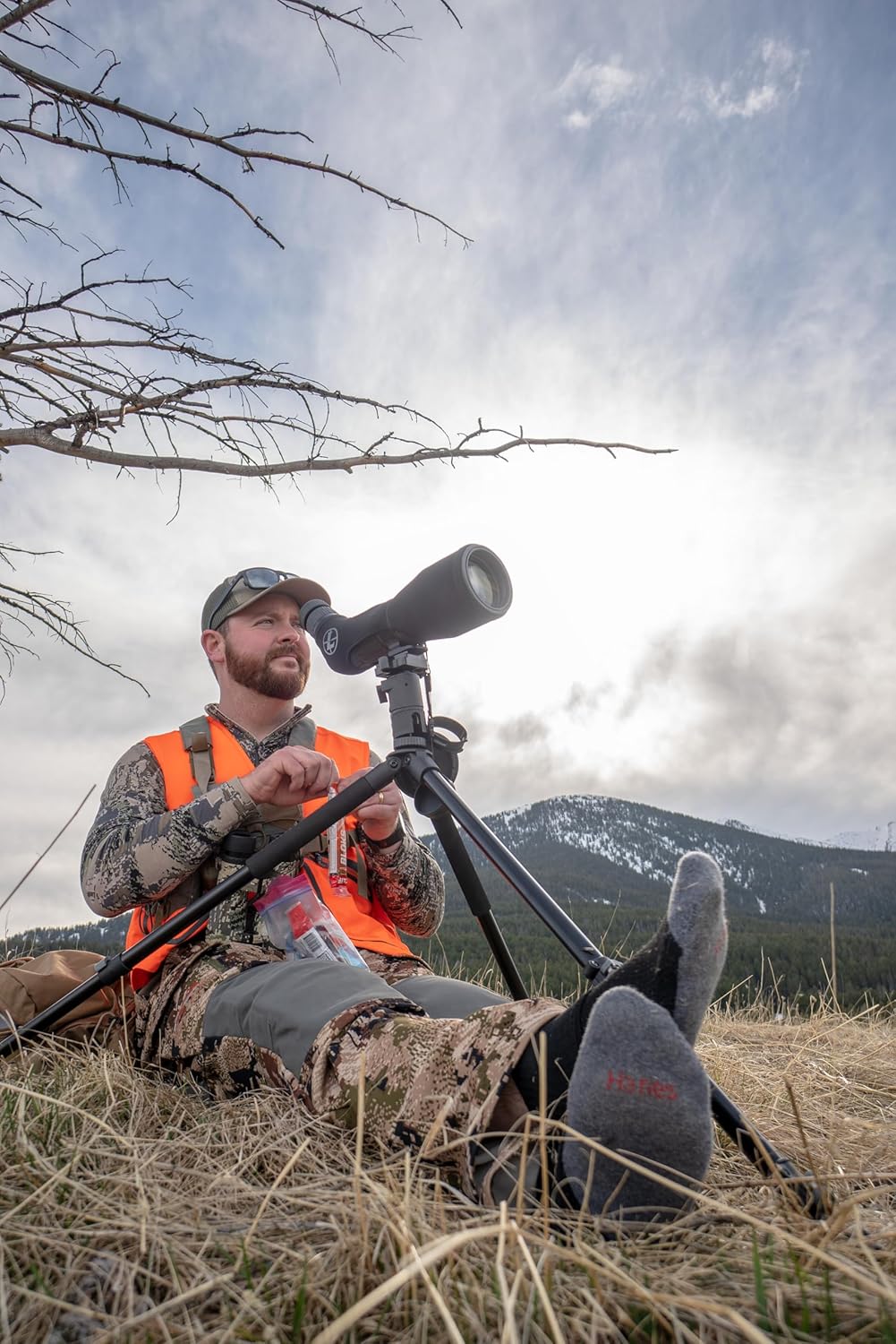 BOG PCA, Professional Camera Adapter Tripod Attachment with Switcheroo System, Standard Connection Threads, Accessory Plate, and Precise One-Handed Angle Adjustments for Hunting, Shooting and Outdoors