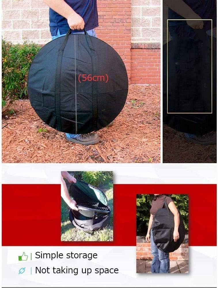 Fire Pits Outdoor Wood Burning Outdoor Gas Fire Pit, Portable Heater 56cm Diameter Firepit Bowl