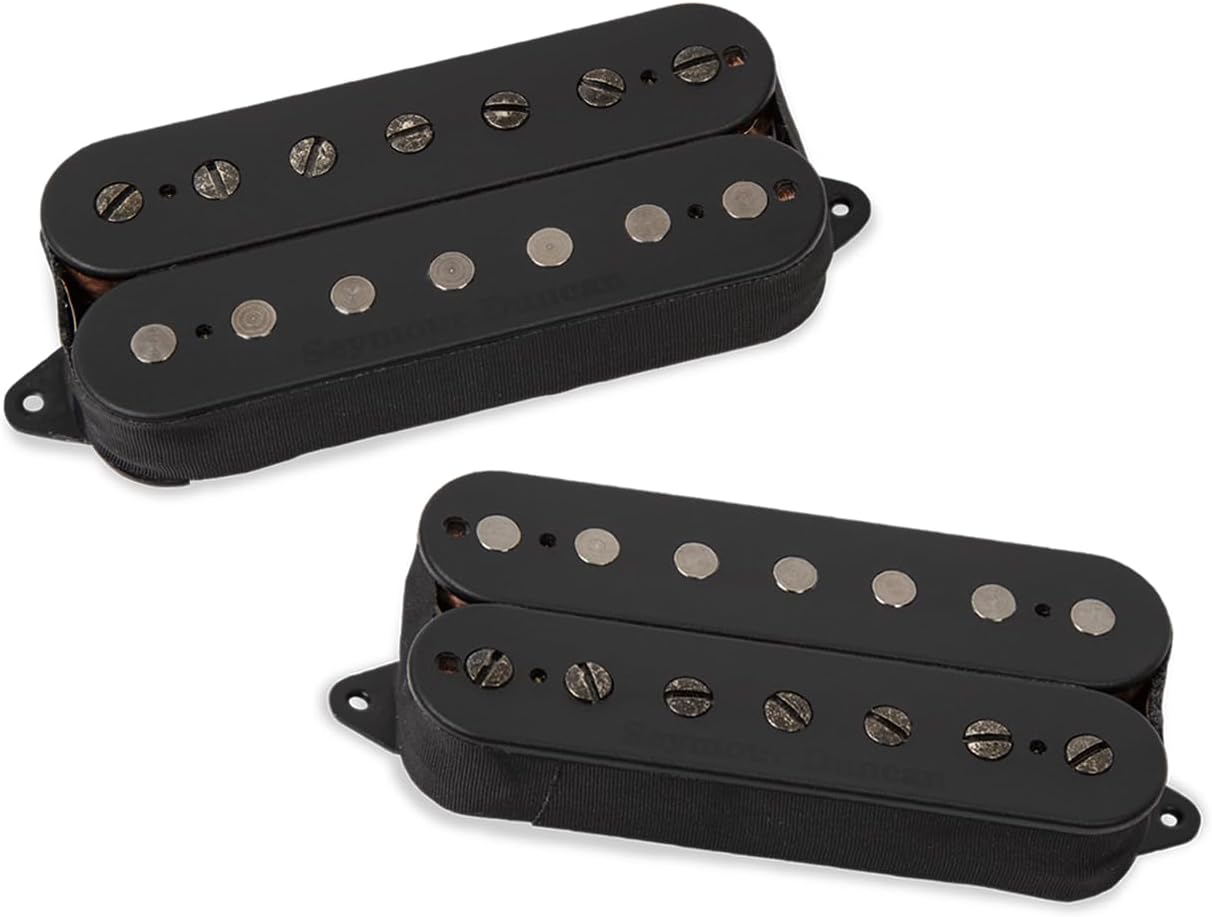 Seymour Duncan Loomis Noumenon Neck & Bridge Set – Black – 7-String