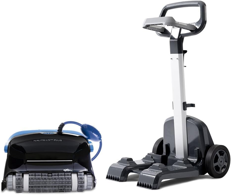 Dolphin Nautilus CC Plus Wi-Fi Automatic Robotic Pool Vacuum Cleaner, Always Cleaning, Never Charging, Ideal for In-Ground Pools up to 50 FT in Length