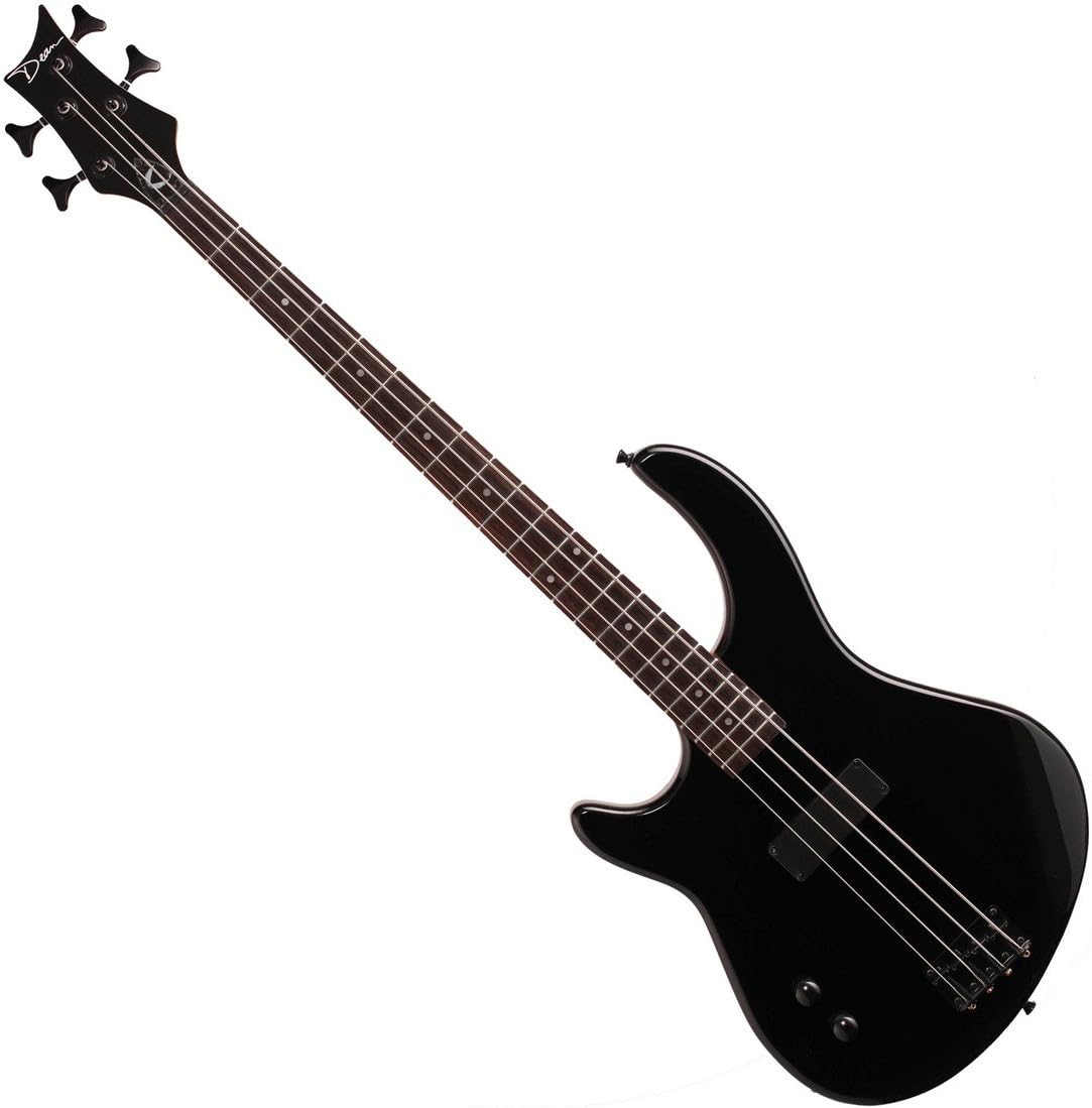 Dean Edge 09L Lefty Electric Bass Guitar - (Black)