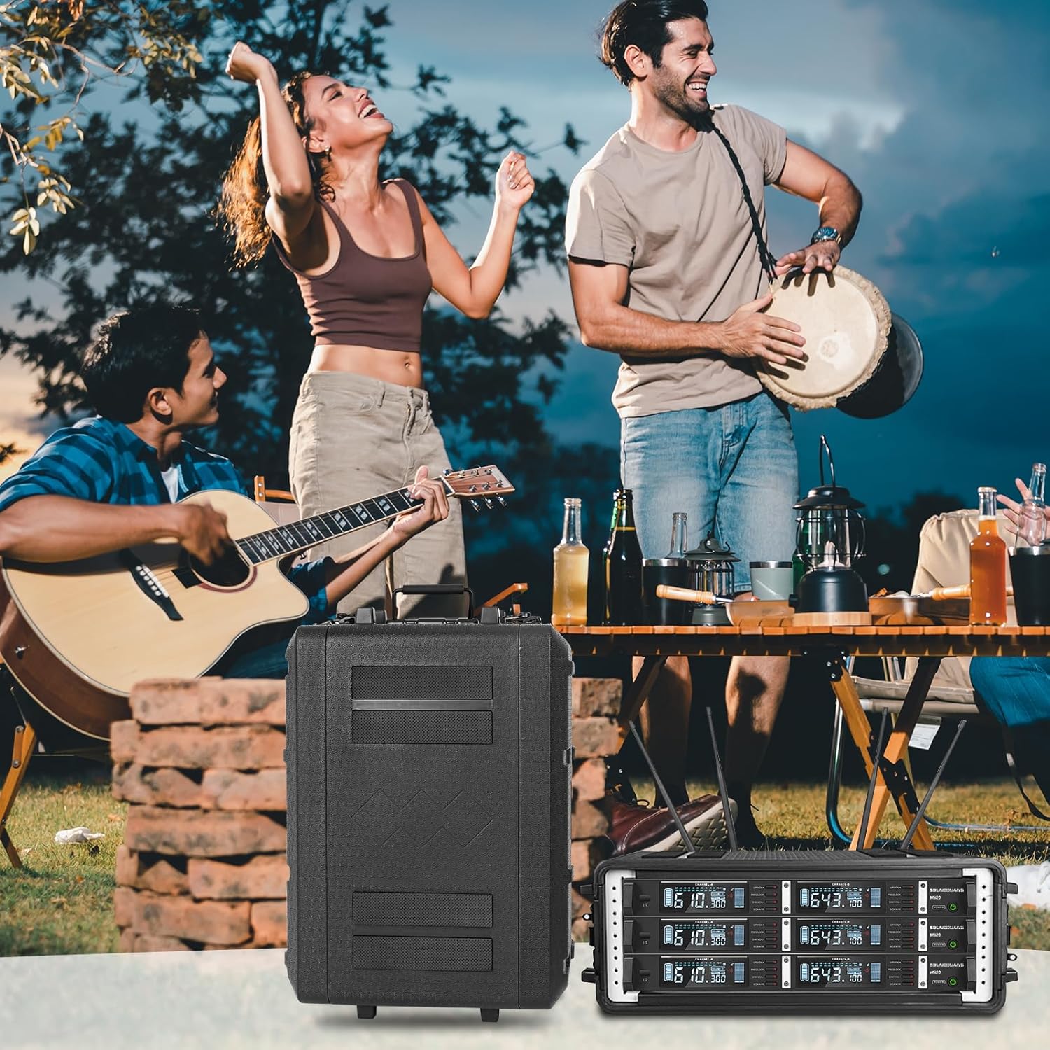 2U Rack Case, Shallow 17