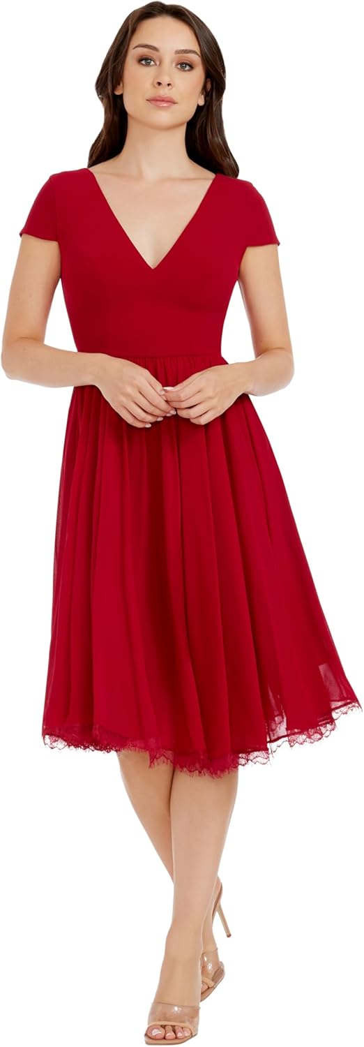 Dress the Population Womens Fit and Flare