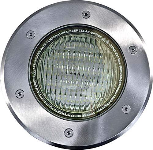 DABMAR LIGHTING LV312-PAR-LED14 Stainless Steel In-Ground Well Light with Adjustable Lamp