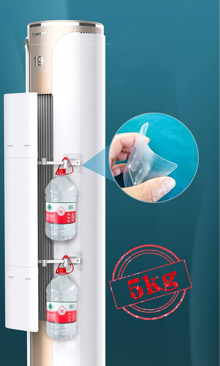 Air Conditioning r Household Items Vertical Cylindl Air Conditioner r, Cool and Windless Universal Cabinet Air Conditioner Hood Guide Air, Office Air Conditioning Angle Adjust