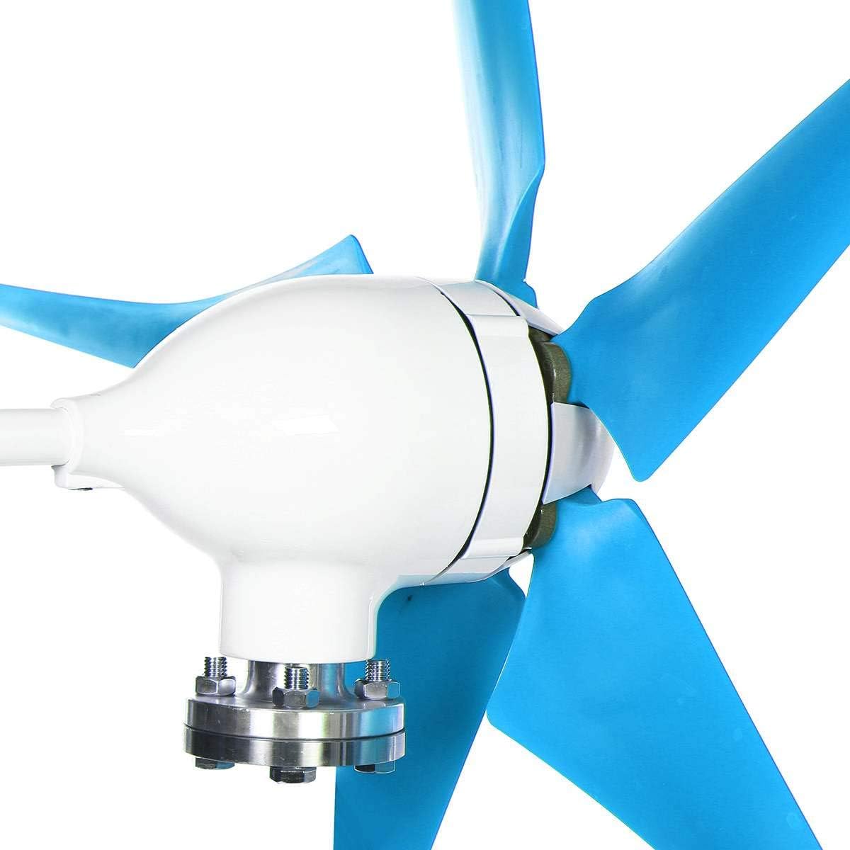 8000W 12V/24V 3/5/6 Blades Horizontal Wind Generator Wind Turbines Generator Windmill Energy Turbines Charge for Home Camping,24v,3 Blades